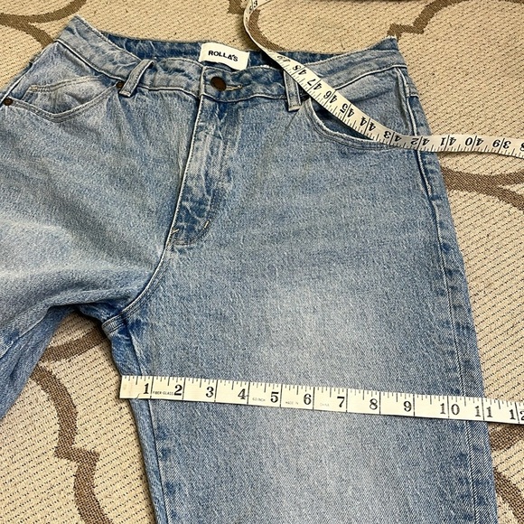 ROLLA'S Miller skinny faded vintage mid-High Rise Slim Blue Jeans size 29 - Picture 6 of 17